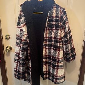 Plaid fall jacket
